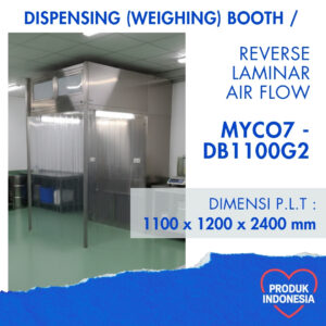 dispensing booth weighing booth myco7 db1100g2 p2