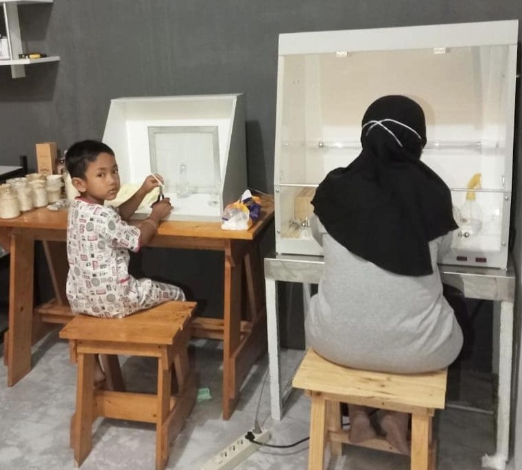 altan umi lab jamur laminar air flow 1